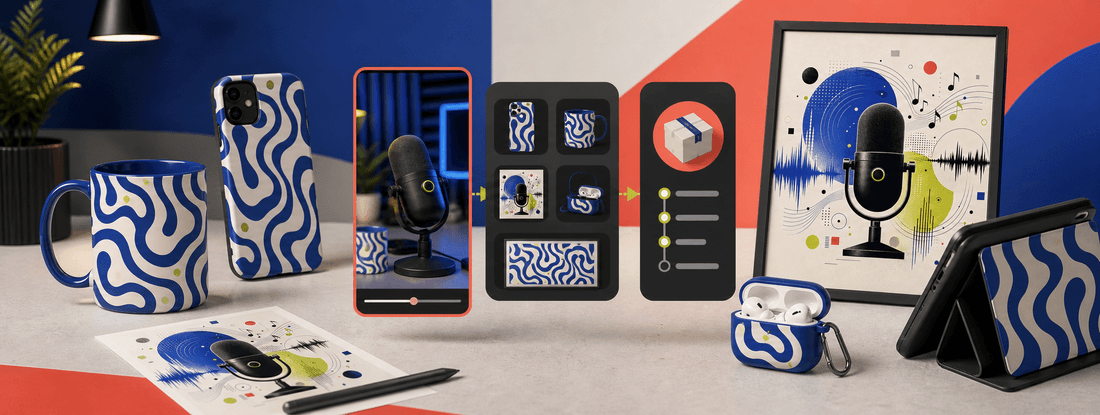 Custom merch ideas for TikTok creators and social commerce