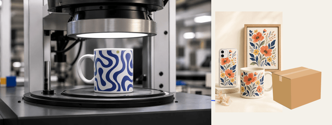 Custom merch fulfillment workflow for branded products