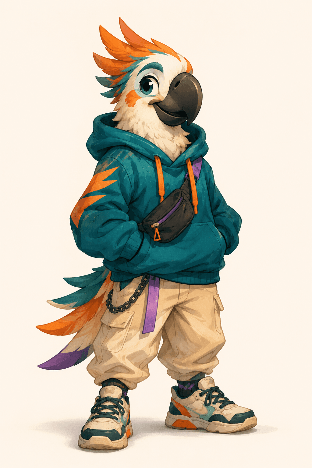 Characters & mascots portfolio example 1